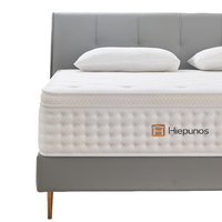 Materac ortopedyczny 90x200 cm sprężynowy H3 7-strefowy 26 cm hybrydowy