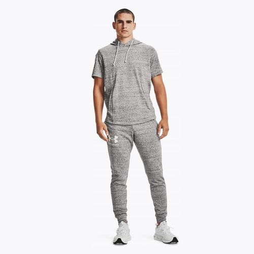 Spodnie męskie Under Armour Ua Rival Terry Jogger grey/melange M na Arena.pl