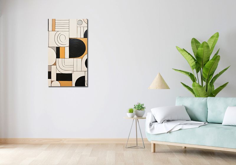 Obraz 50x90cm Kolaż Kontrastów zdjęcie 2