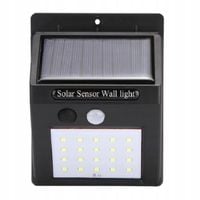 Lampa solarna 20SMD z czujnikiem ruchu i zmierzchu