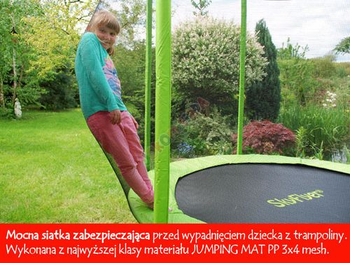 TRAMPOLINA SKYFLYER RING 2in1 366CM 12FT + Gratisy na Arena.pl