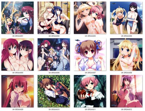 Poduszka kwadratowa The Eden of Grisaia DO WYBORU na Arena.pl