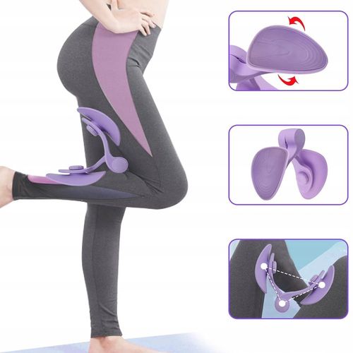 MOTYLEK DO ĆWICZEŃ MIĘŚNI DNA MIEDNICY TRENAŻER UD trener bioder FIOLETOWY na Arena.pl