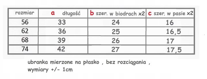 PÓŁŚPIOCHY BEZUCISKOWE r.56 KAIA-BABY RÓŻE /61/ zdjęcie 9