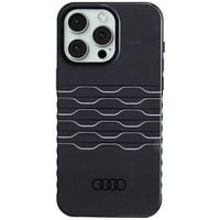 Audi IML MagSafe Case iPhone 15 Pro Max 6.7" czarny/black hardcase