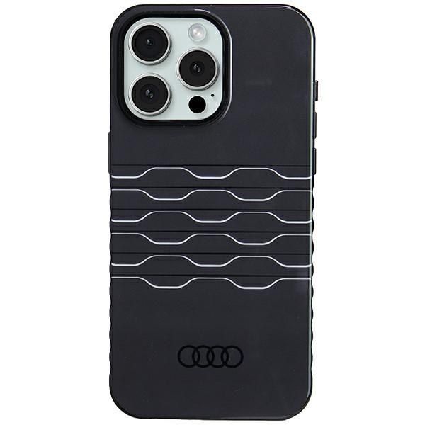 Audi IML MagSafe Case iPhone 15 Pro Max 6.7" czarny/black hardcase zdjęcie 1