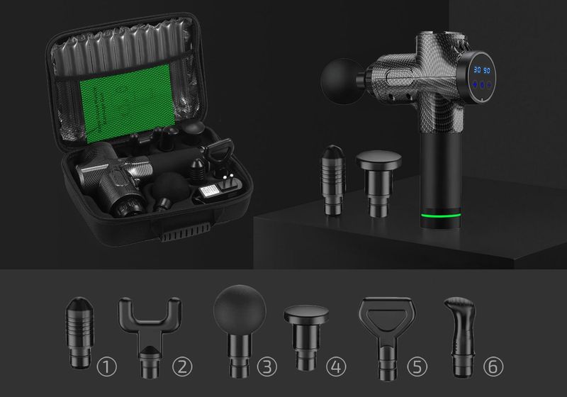 Pistolet do masażu ciała zdjęcie 13