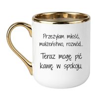 Elegant Biało-Złoty 330 ml