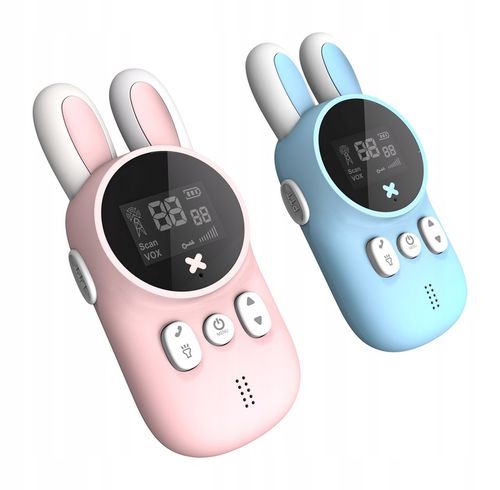 2X WALKIE TALKIE DLA DZIECI KRÓTKOFALÓWKA 2 SZTUKI ZESTAW ŁOKI TOKI LATARKA na Arena.pl