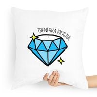 Prezent Poduszka Dla Trenera Trenerka Idealna Z Nadrukiem Ze Zdjęciem