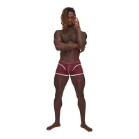 male power mini short sport mesh szorty sportowe czarne m