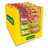Baton zbożowy Bakalland 60x40g 5 orzechów żurawina pomarańcza MIX 2