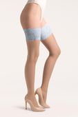 Bielizna-Pończochy Isabelle Natural/Blue M/L