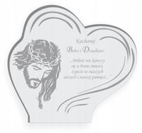 STATUETKA PODSTAWKA POD ZNICZ na grób + grawer XL