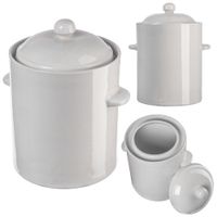 KADAX Beczka Garnek Do Kiszenia Z Kołnierzem 10L