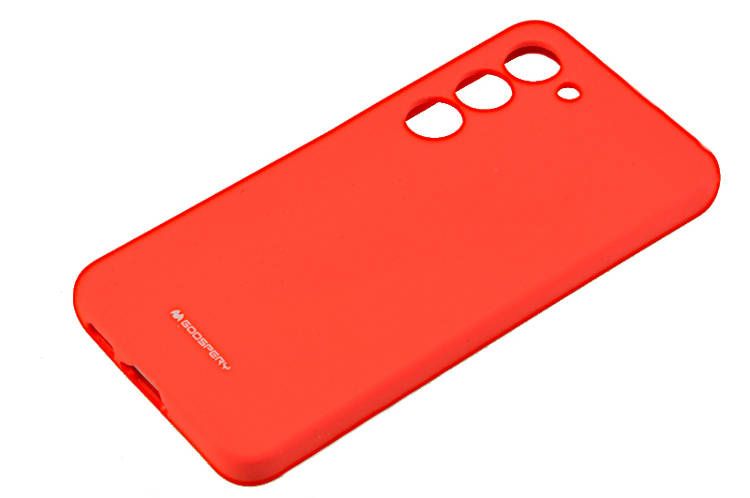 Etui Mercury Goospery Silicone do Samsung Galaxy S23+ / S23 Plus czerwony zdjęcie 1
