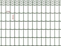 SIATKA OGRODZENIOWA 60 cm POWLEKANA PCV ZGRZEWANA 0,6 m rolka 10 mb zielona