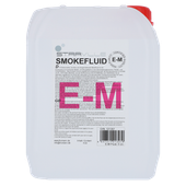 Płyn do wytwornic dymu rzadki szybko zanikający dym Stairville E-M Fluid 5L