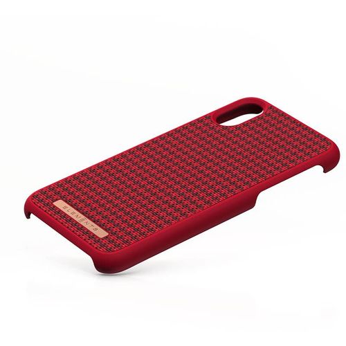 Materiałowe etui do iPhone Xs / X (Red) na Arena.pl