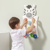 TABLICA MANIPULACYJNA Z DREWNA ZEBRA