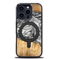 etui bewood unique do iphone 16 pro - 4 żywioły - ziemia z magsafe