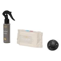 Perfumy, dyfuzor, chusteczki do auta LUKSUSOWY zestaw upominkowy Sandalwood