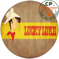 Opłatek na tort Lucky Luke