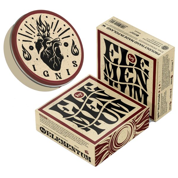 By Elementum Ignis Wax Pomade - Wosk do włosów, 100ml zdjęcie 1