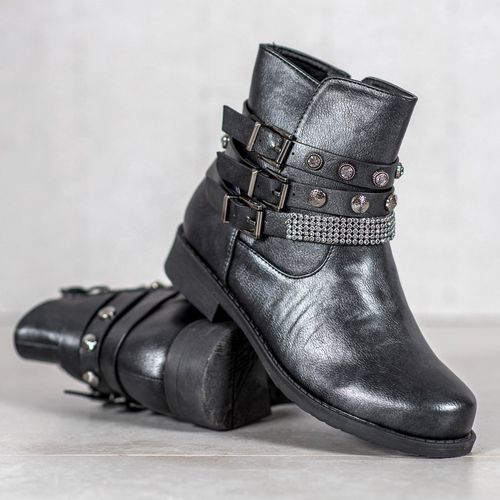 Grafitowe Botki r.36 na Arena.pl