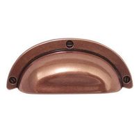 UCHWYT DO MEBLI MIEDŹ ANTYCZNA  MUSZELKA  Anita 15120Z06400.29 Bosetti