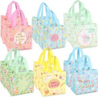 Aviski Torebki ze wzorami jajek wielkanocnych Zestaw 12 sztuk