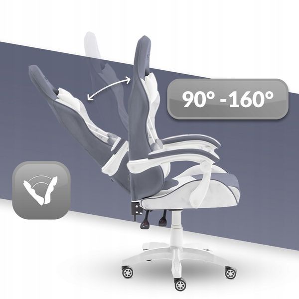 FOTEL GAMINGOWY DLA GRACZA BIUROWY HELL'S zdjęcie 10