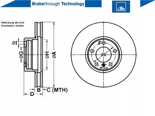 TARCZA HAM PRZOD 324X30 V POWER DISC ATE na Arena.pl