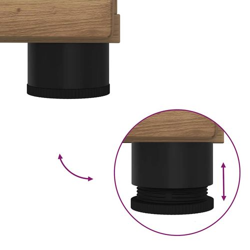 Szafka Łazienkowa z szufladą dąb artisan 76,5 x 35 x 64 cm na Arena.pl