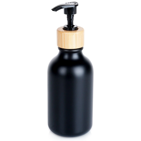 Dozownik do mydła czarny 300 ml zdjęcie 1