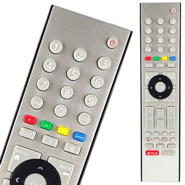 Aurabeam Telecomando Sostitutivo Per TV GRUNDIG TP7-CN - Programmazione Richiesta - Garanzia 1 Anno - 2