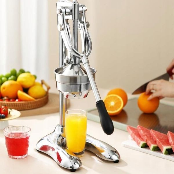 RĘCZNA WYCISKARKA DO CYTRUSÓW OWOCÓW CIĘŻKA SOLIDNA NIERDZEWNA PRASA CYTRYN zdjęcie 10