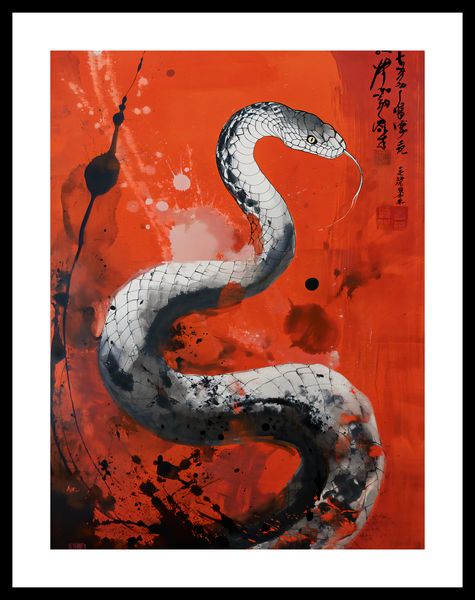 Plakat 30x40cm Smoczy Oddech Węża zdjęcie 3