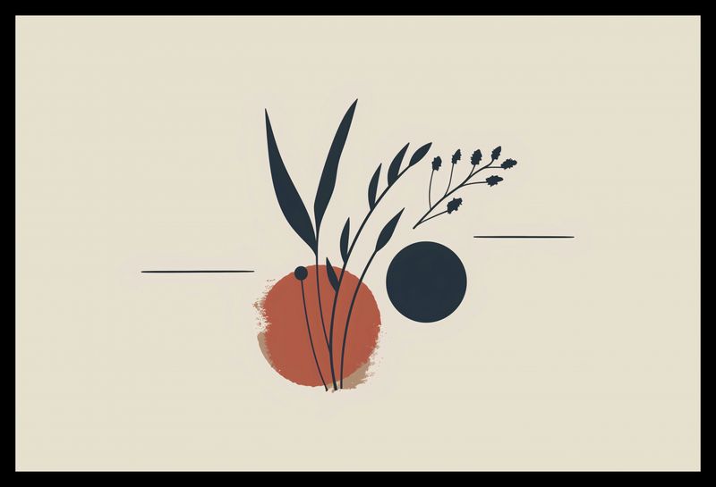 Plakat 45x30cm Botaniczna Barwa zdjęcie 2