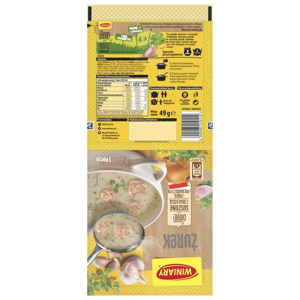 Winiary Nasza Specjalność Żurek 30x49g zdjęcie 10