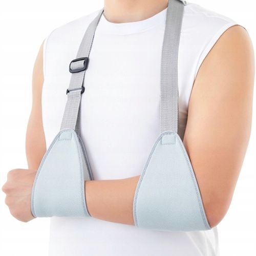 Temblak odciążający na rękę bark gips po kontuzji LEKKI PRZEWIEWNY na Arena.pl