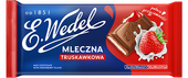 E. Wedel Czekolada mleczna truskawkowa 100 g