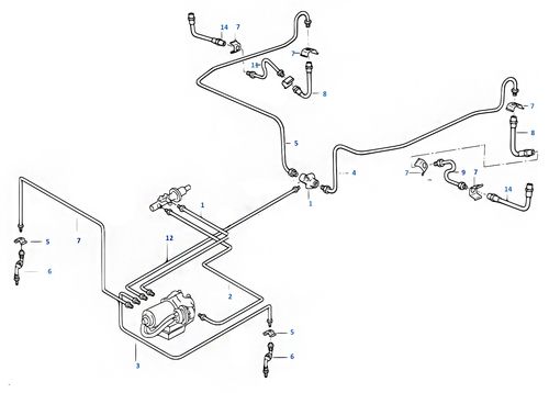 BMW E36 +ABS  Zestaw przewodów hamulcowych sztywnych miedzianych na Arena.pl