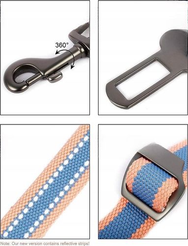 Pasy Bezpieczeństwa dla Psa Smycz do Samochodu na Arena.pl