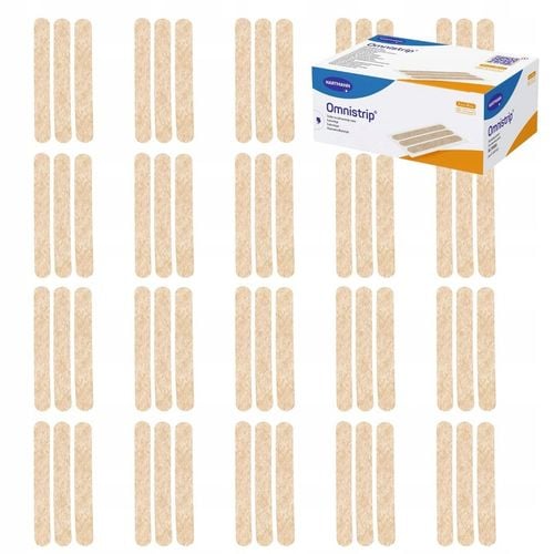 10x6szt OMNISTRIP plastry szwy paski do zamykania ran przecięć skóry 6x38mm na Arena.pl