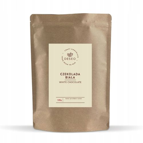 CZEKOLADA BIAŁA DESEO DROPSY CZEKOLADOWE 500G 0,5KG na Arena.pl