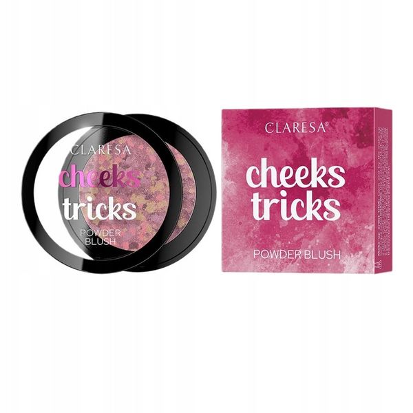 Claresa Cheeks Tricks róż do policzków 04 Mirage 4g zdjęcie 1