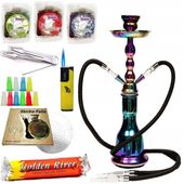 AMRA 2 WĘŻE | fajka wodna szisza shisha + ZESTAW AKCESORIÓW
