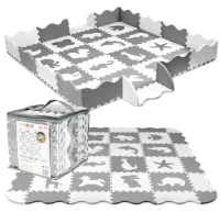 MATA piankowa puzzle EDUKACYJNA XXL 151x151cm KOJEC gruba SKŁADANA elementy