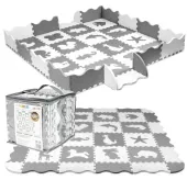MATA piankowa puzzle EDUKACYJNA XXL 151x151cm KOJEC gruba SKŁADANA elementy